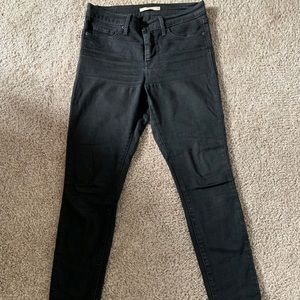 Black skinny jeans